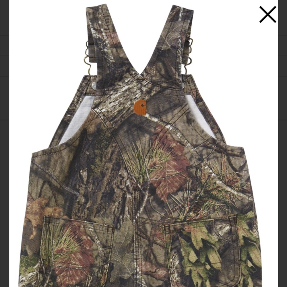 Kids Carhartt bib overalls size 5 - Picture 3 of 4